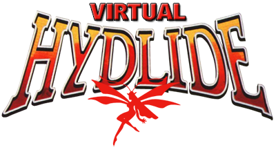 Virtual Hydlide title screen for Sega Saturn